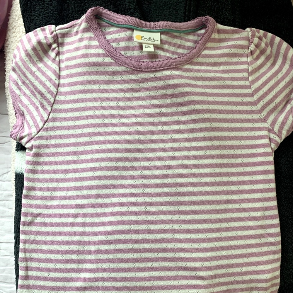 Mini Boden stripped shirt